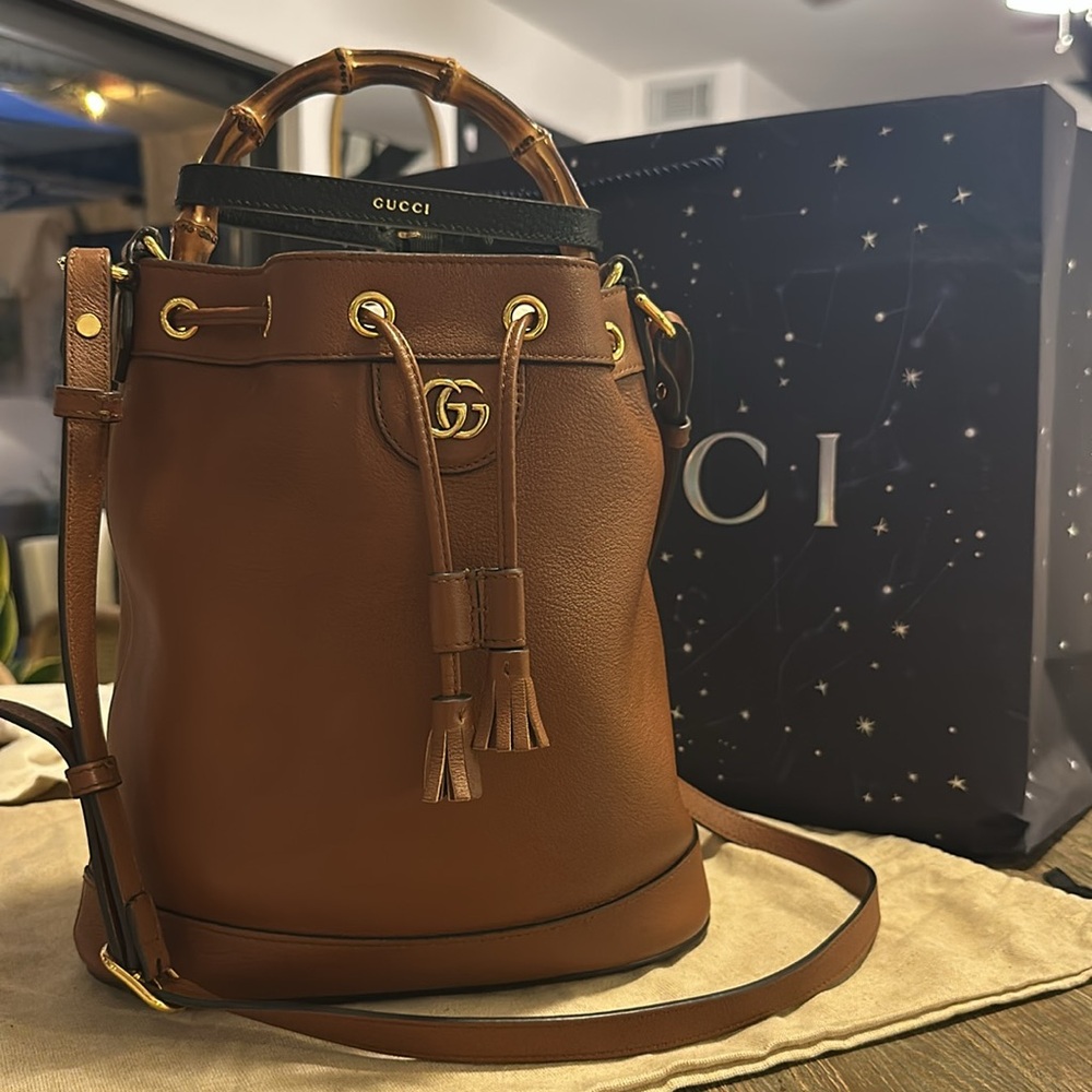 Gucci Diana Bucket Bag